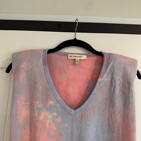 NWT BLANK NYC Tie-Dye Tank Top Size Large - Picture 4 of 7